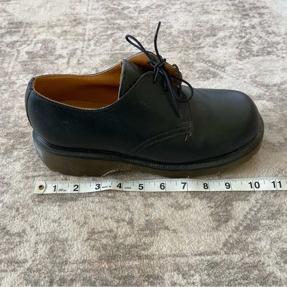 Dr Martens UK 7 (W9/M8) Distressed Goth EDM Chunky Platform Shoes Black - Picture 13 of 13